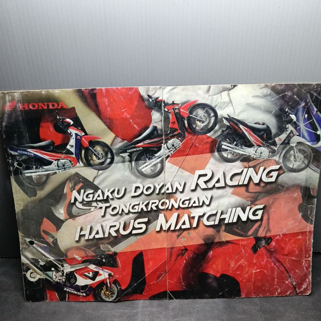 poster brosur leaflet Honda Supra x 125R