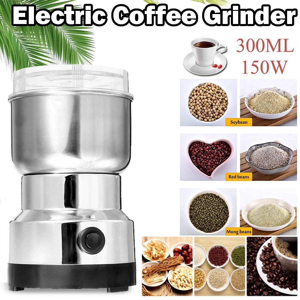 Alat Giling Kopi Listrik Bahan Stainless Steel - Penggiling Kopi - Grinder Kopi Elektrik - Kopi Grin