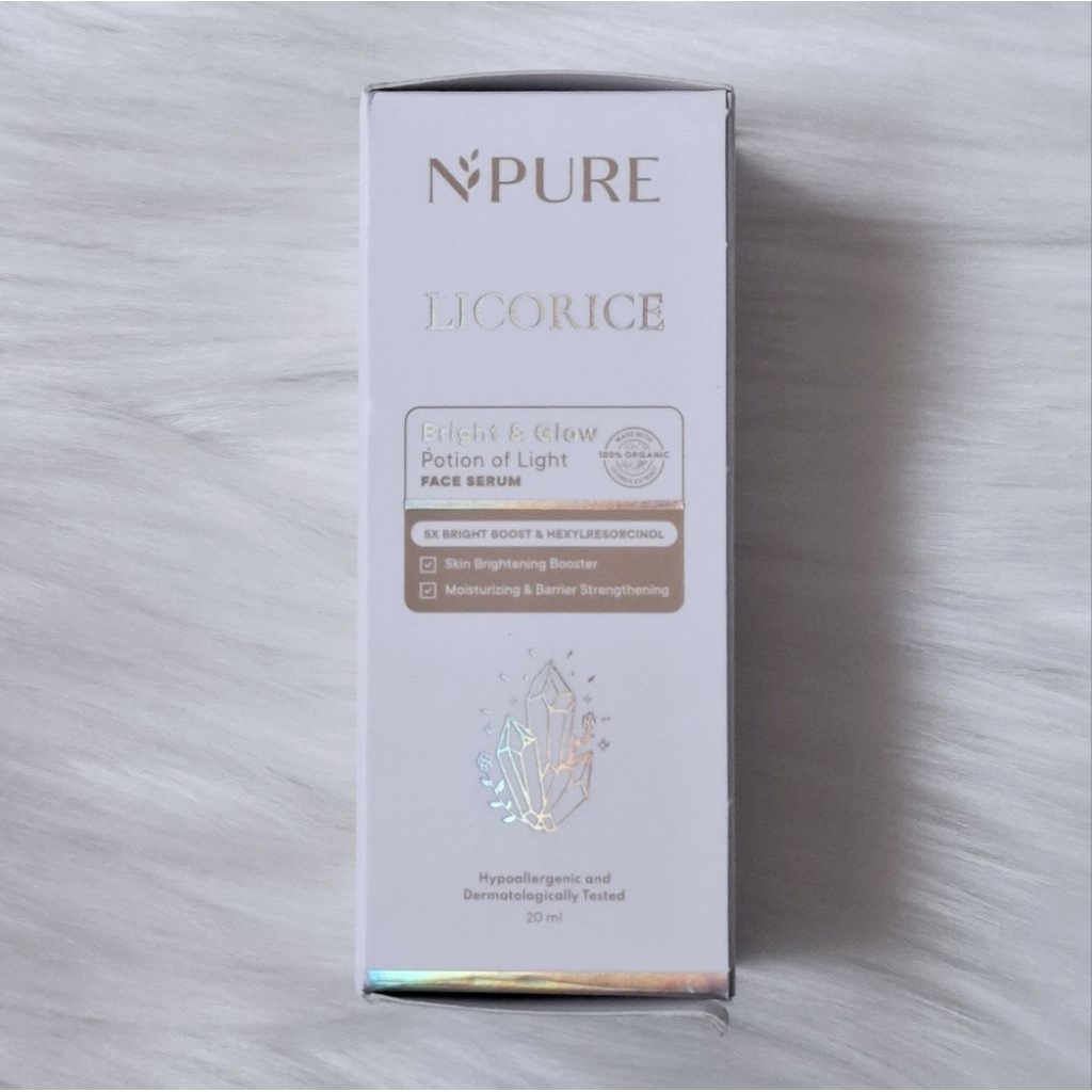 [Preloved] NPURE - LicoriceToner, Licorice Cleanser, Licorice Serum