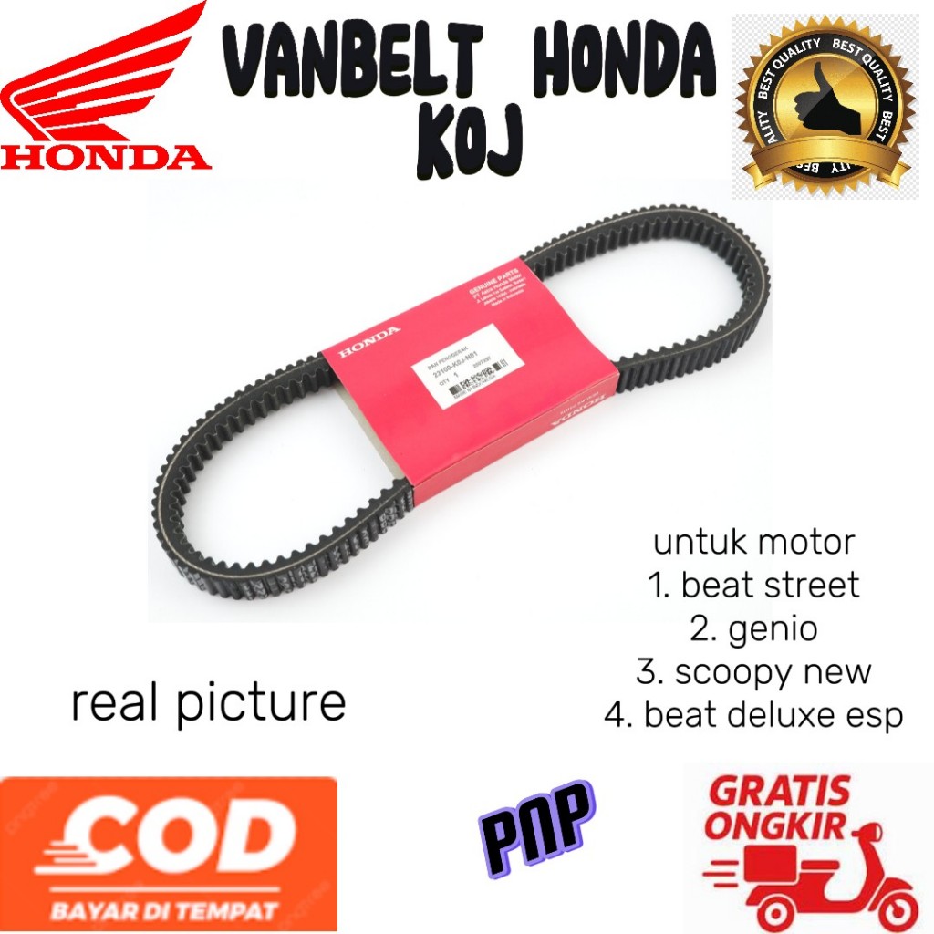 vanbelt beat deluxe - vanbelt genio KOJ Motopart