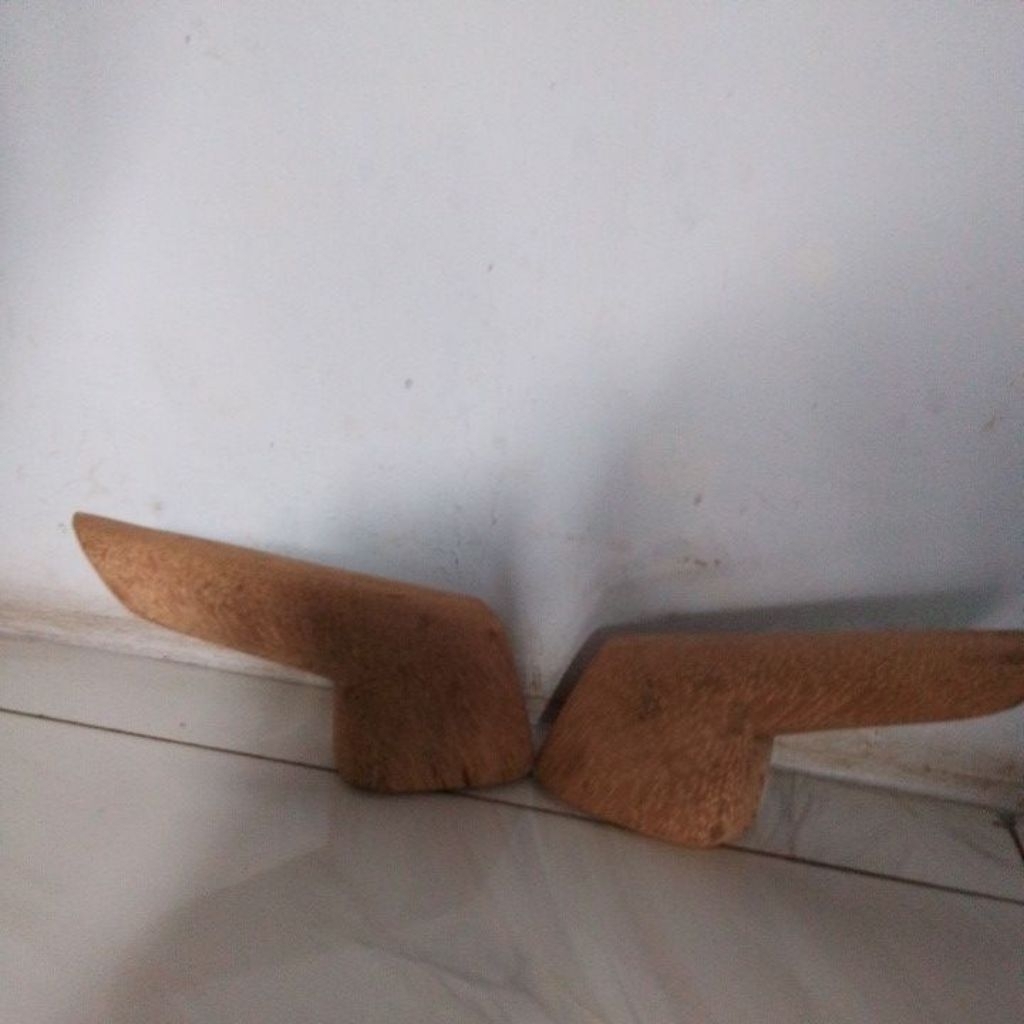 Ulekan kayu glugu/Ulekan kayu kelapa/Uleg kayu kelapa