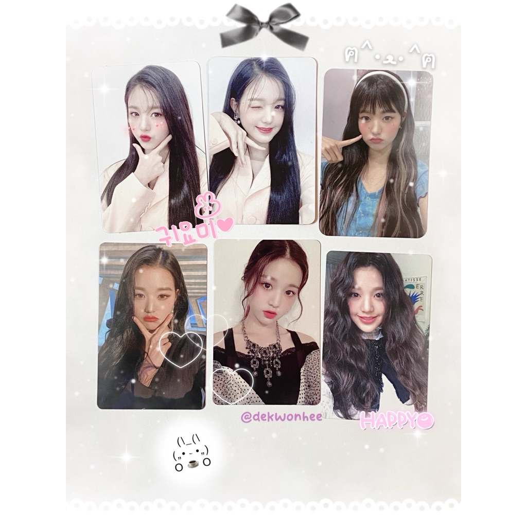 wts photocard official jang wonyoung era iz*one heart*iz bloom*iz oneiric diary one reeler act IV wo