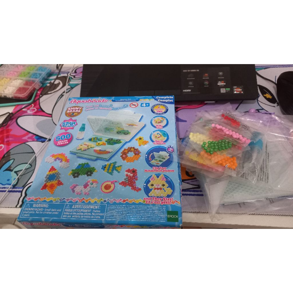 [PRELOVED NO NEGO] Aquabeads Starter Set Fliptray