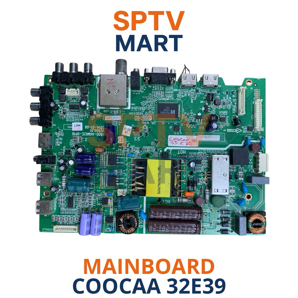 MAINBOARD COOCAA 32E39 – MB COOCAA 32E39
