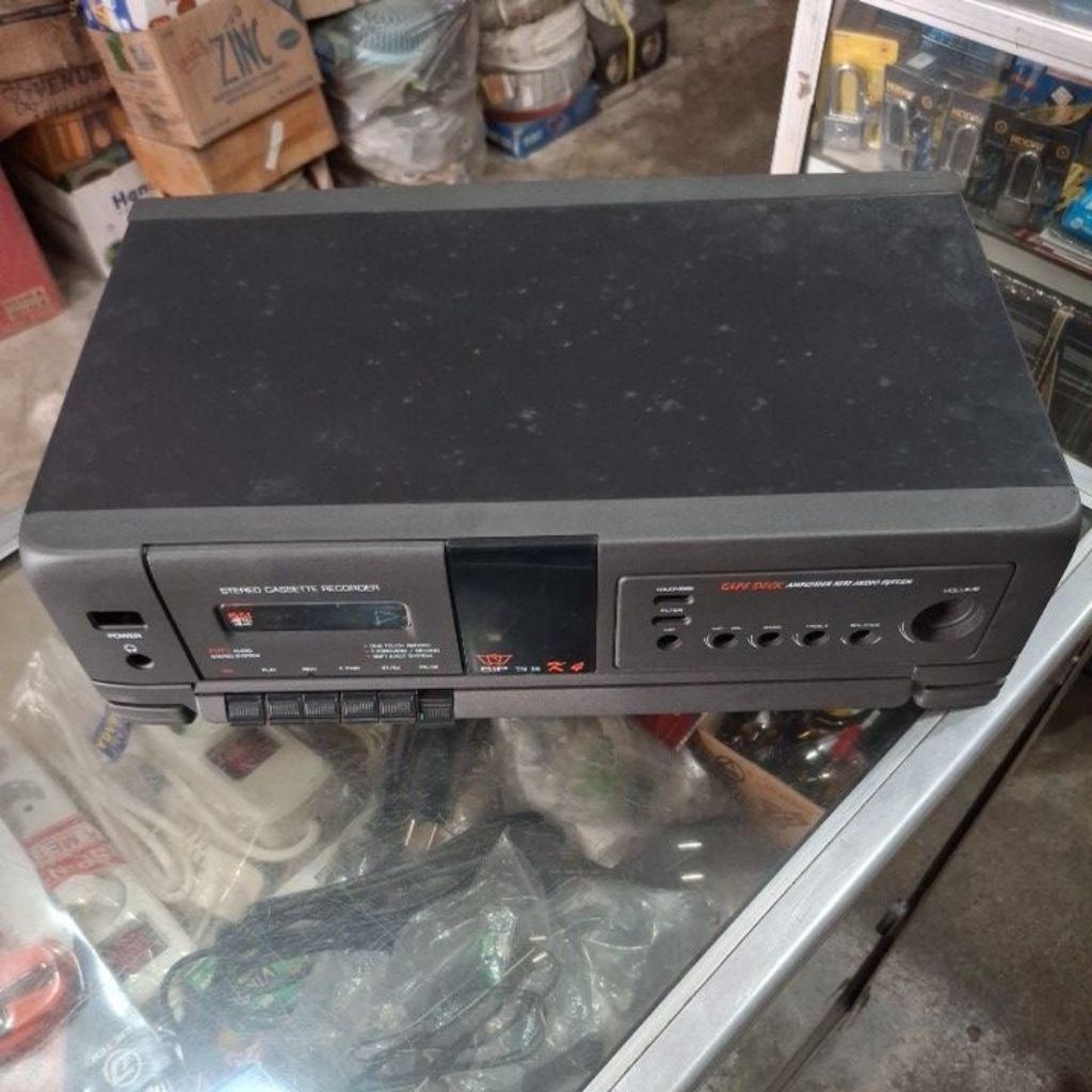 box kosong untuk tape dek jadul (sudah termasuk mekanik)