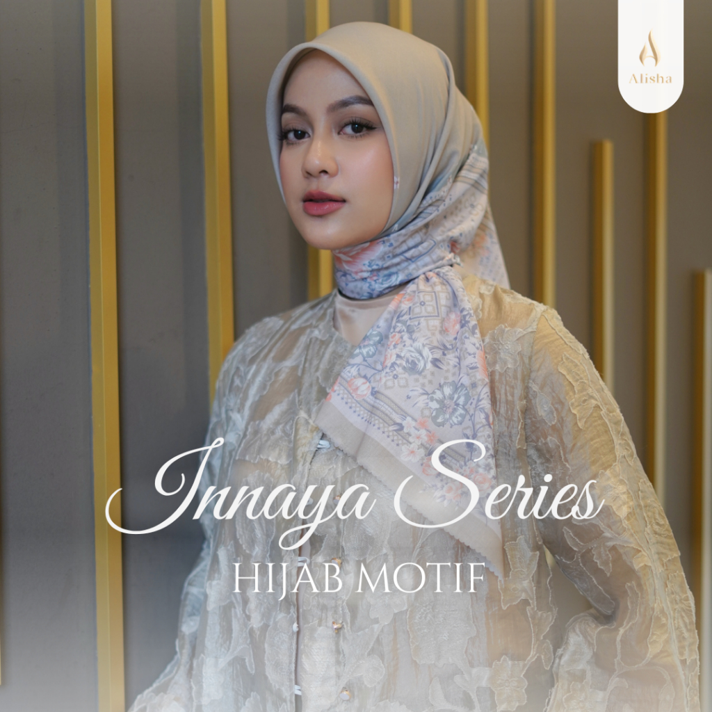 Hijab Motif Alisha - Innaya series Ethnica