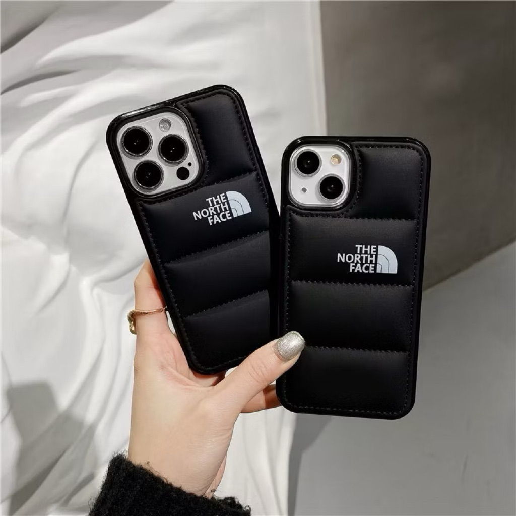 puffer case north jacket iphone 17 16 16 pro 16 pro max 11 12 13 14 15 15 pro max x xs max xr the no