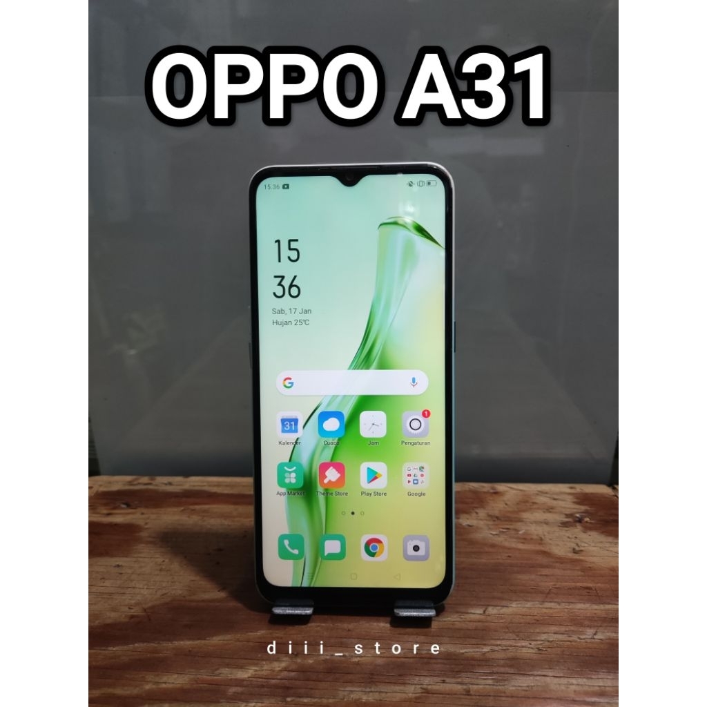 OPPO A31 4/128 GB DUAL SIM 4G LTE SECOND NORMAL SIAP PAKAI