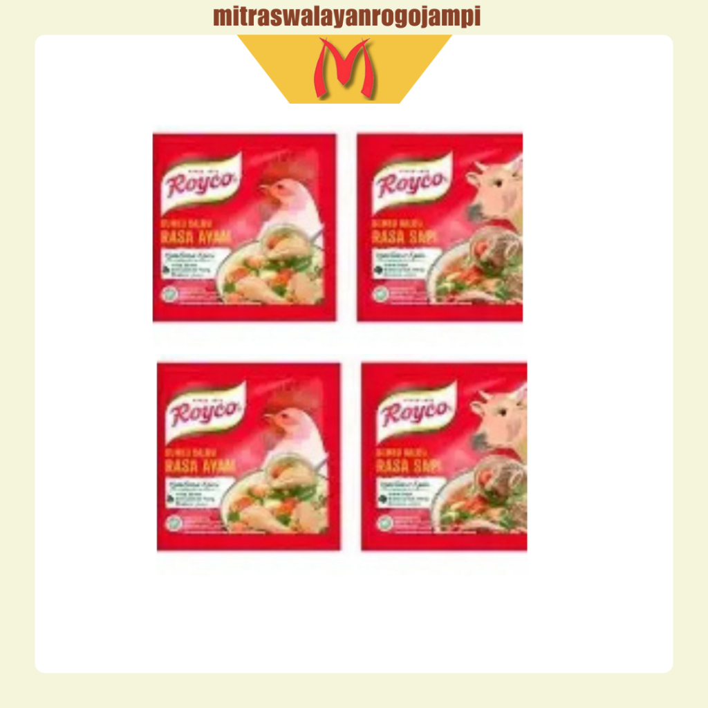 Royco Sachet Rentengan 12 sachet - Royco 1 Renceng - Royco Rencengan
