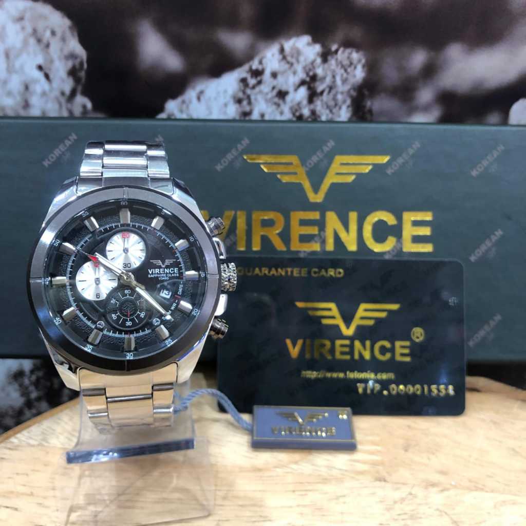 Jam Tangan Pria Virence Rantai Besi