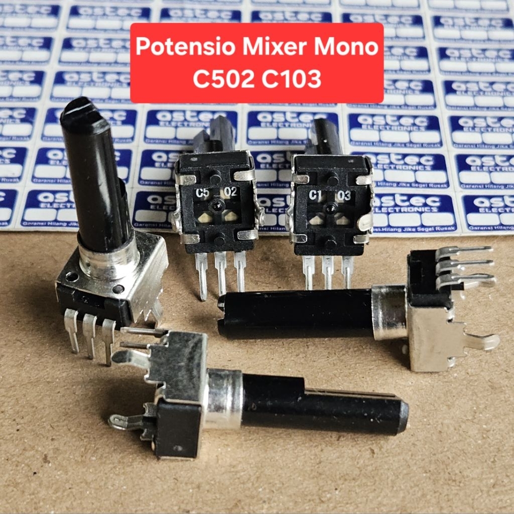 Potensio Gain Mixer C5K C502 C10K C103 Mono
