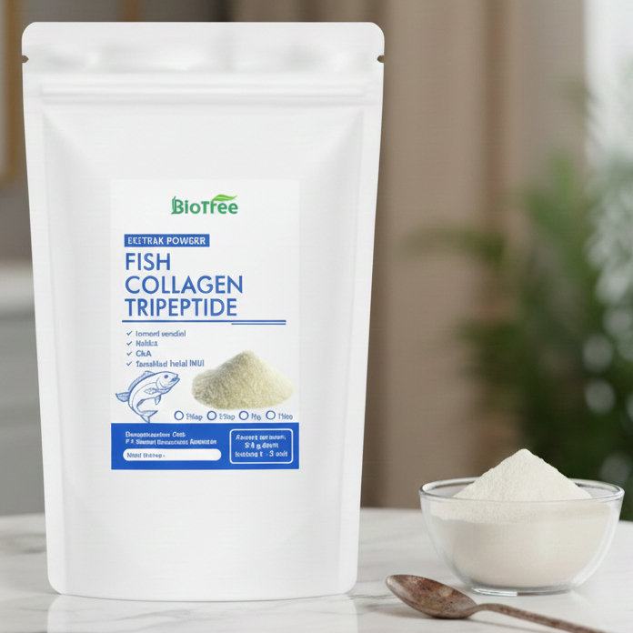 Fish Collagen Tripeptide Murni Suplemen Anti-Aging Elastisitas Kulit & Sendi