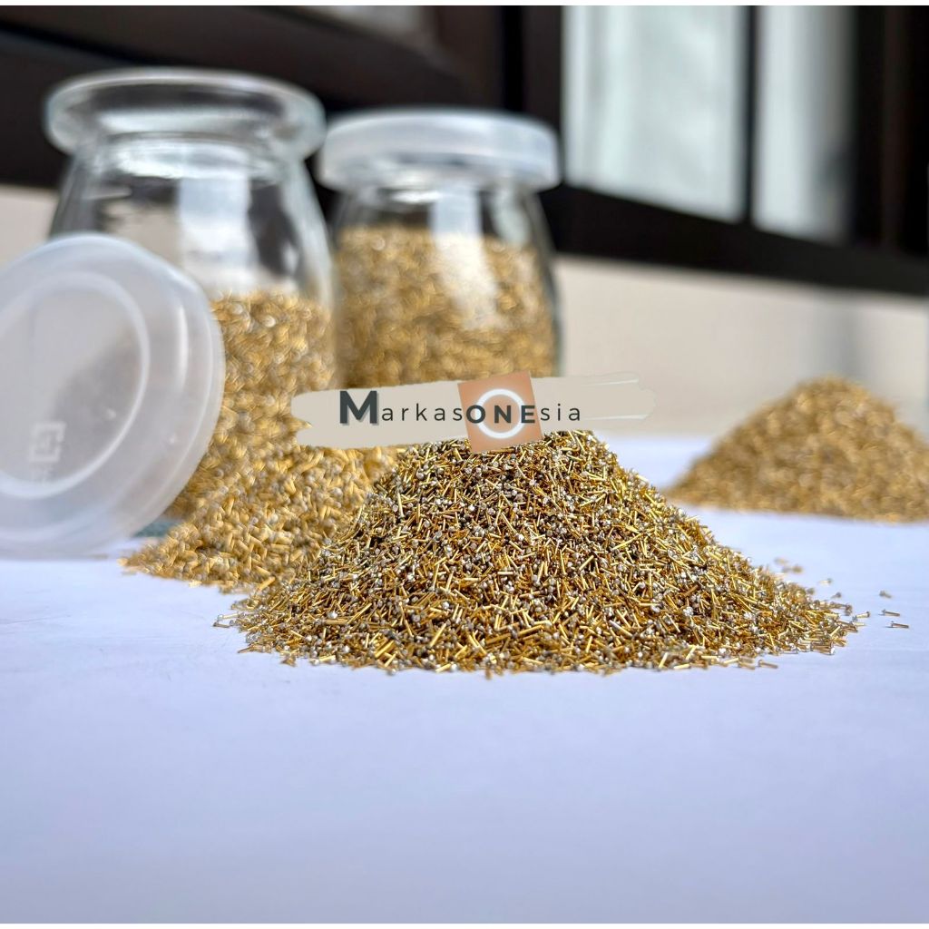 escrap gold pin processor leg kaki processor komputer jadul 10 gr