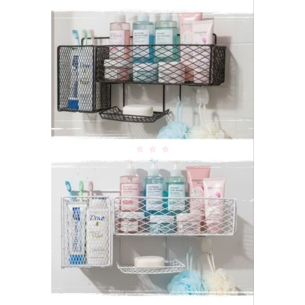 Rak Sabun Estetik Minimalis Tempel Kuat