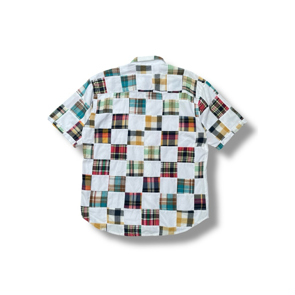 Splendid Satisfaction Patchwork Double Pocket Shirt