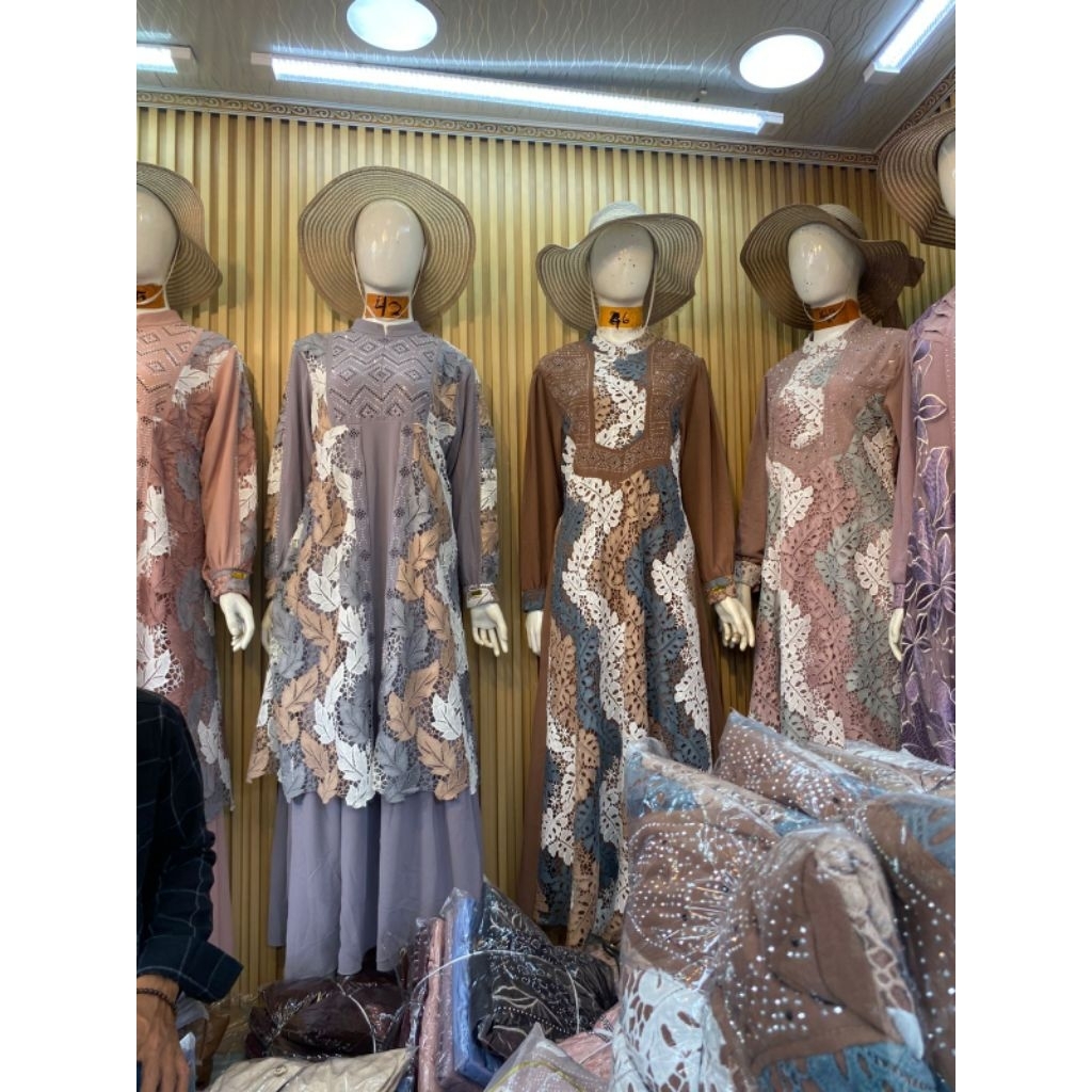 GAMIS MIDI NAJWA ABIYANI ABANG ADEK ZELINE MODE AMEENA MLV ADIBA PREMIUM  DLL