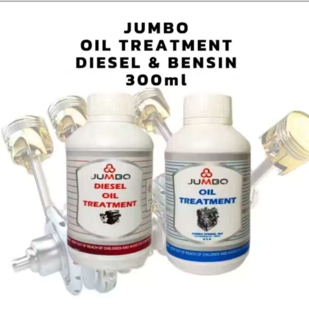 Oli Treatment Additive Engine Oil JUMBO 300ml - Aditif Vitamin Oli Mesin Anti Oksidan Bensin Diesel