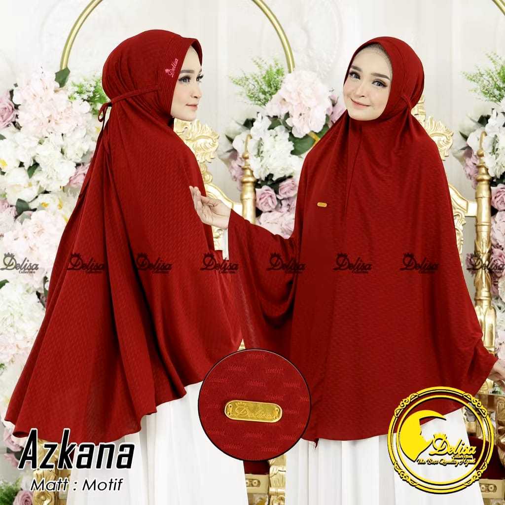 Hijab Instan Jumbo XXL Azkana By Delisa Collection / Jilbab Instan Jumbo