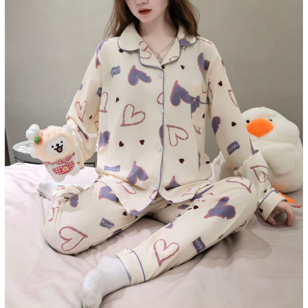 BAJU TIDUR PIYAMA  PP PREMIUM IMPORT