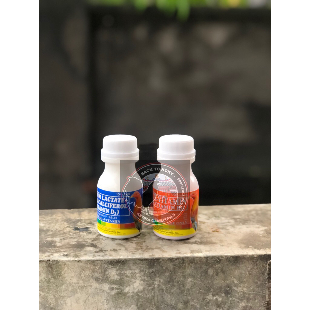 1 PAKET MULTIVITAMIN & CALCIUM AYAM ADUAN