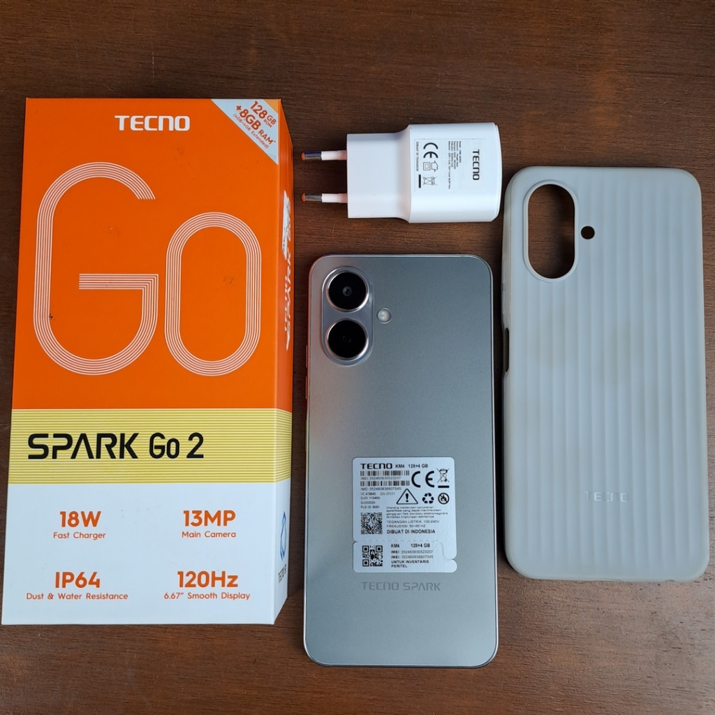 TECNO SPARK GO 2 4/128GB SECOND BERGARANSI