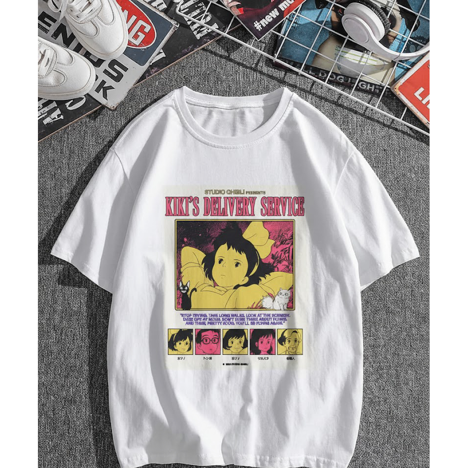 TSHIRT KIKI'S DELIVERY SERVICE GHIBLI