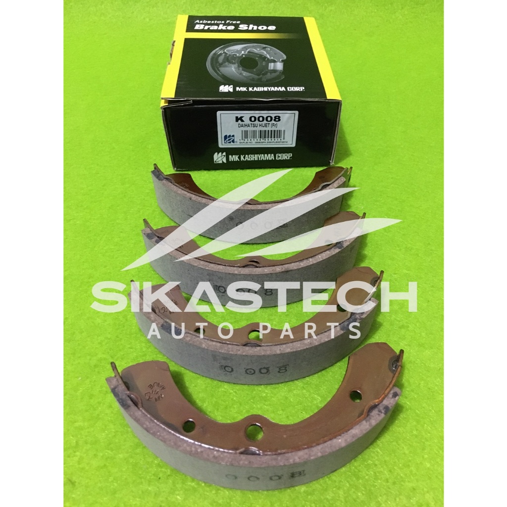 MK KASHIYAMA 47410-87203 SET FRONT BRAKE SHOE KIT / KAMPAS REM TROMOL SEPATU DEPAN SEPASANG KANAN & 