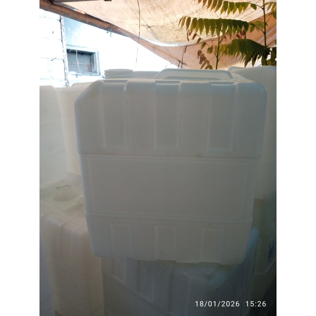 Jerigen Drigen Bimoli 18 liter 16 kg plastik