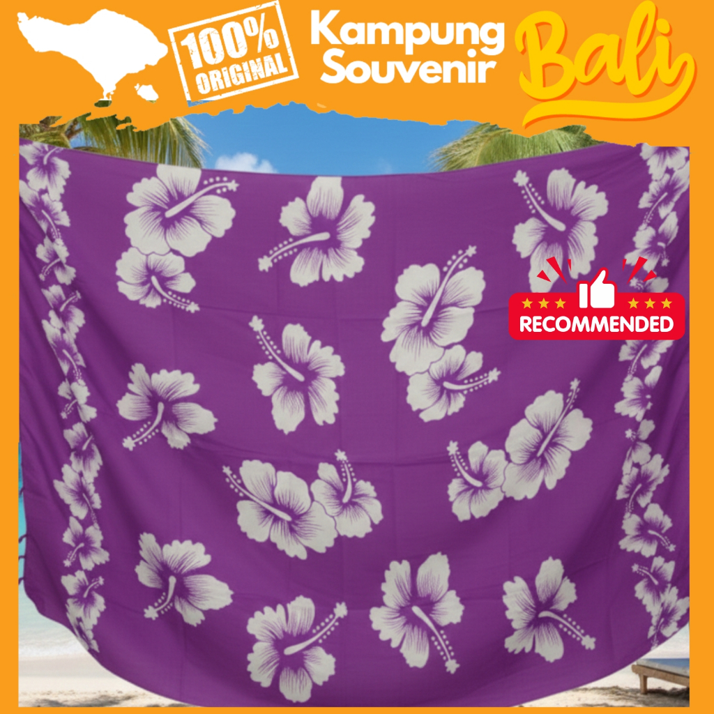 Kain Pantai Bali Sarung Rayon Jumbo Motif Tebal Adem Oleh Oleh Khas Bali Kain Bali Murah Grosir