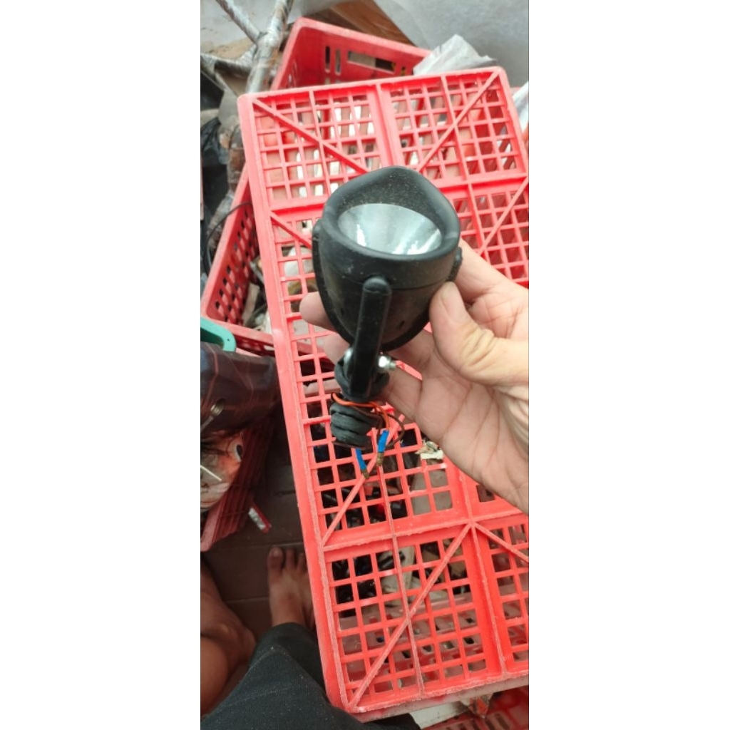LAMPU TEMBAK KODOK SPION LAMPU TEMBAK KODOK LED SPION MOTOR UNIVERSAL