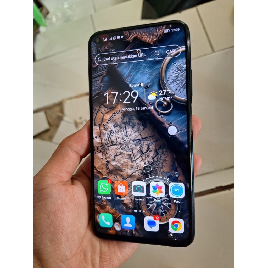 Huawei Nova 5T 8/128GB Second Ex Garansi Resmi Indo. [Harga Net] Free 3 Casing Softcase
