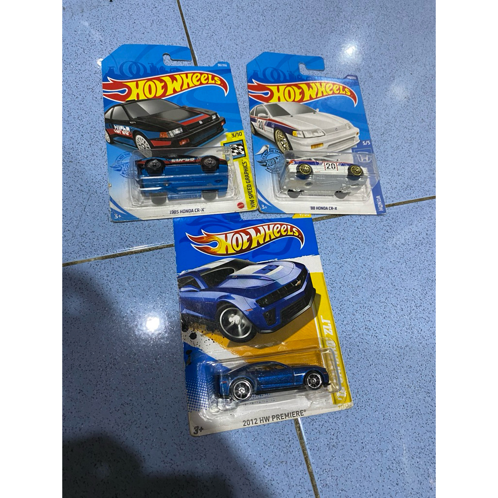 Hot Wheels Honda crx Hw premiere Card lama