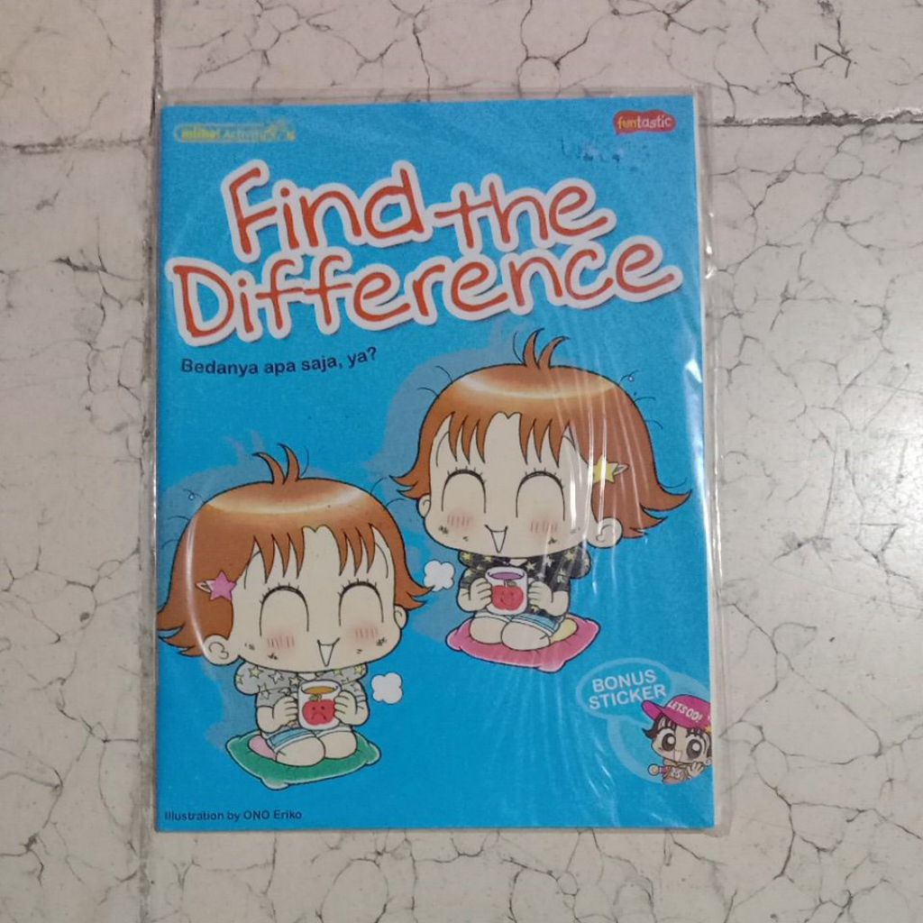 Miiko Activity Find the Difference Beda apa saja, ya?