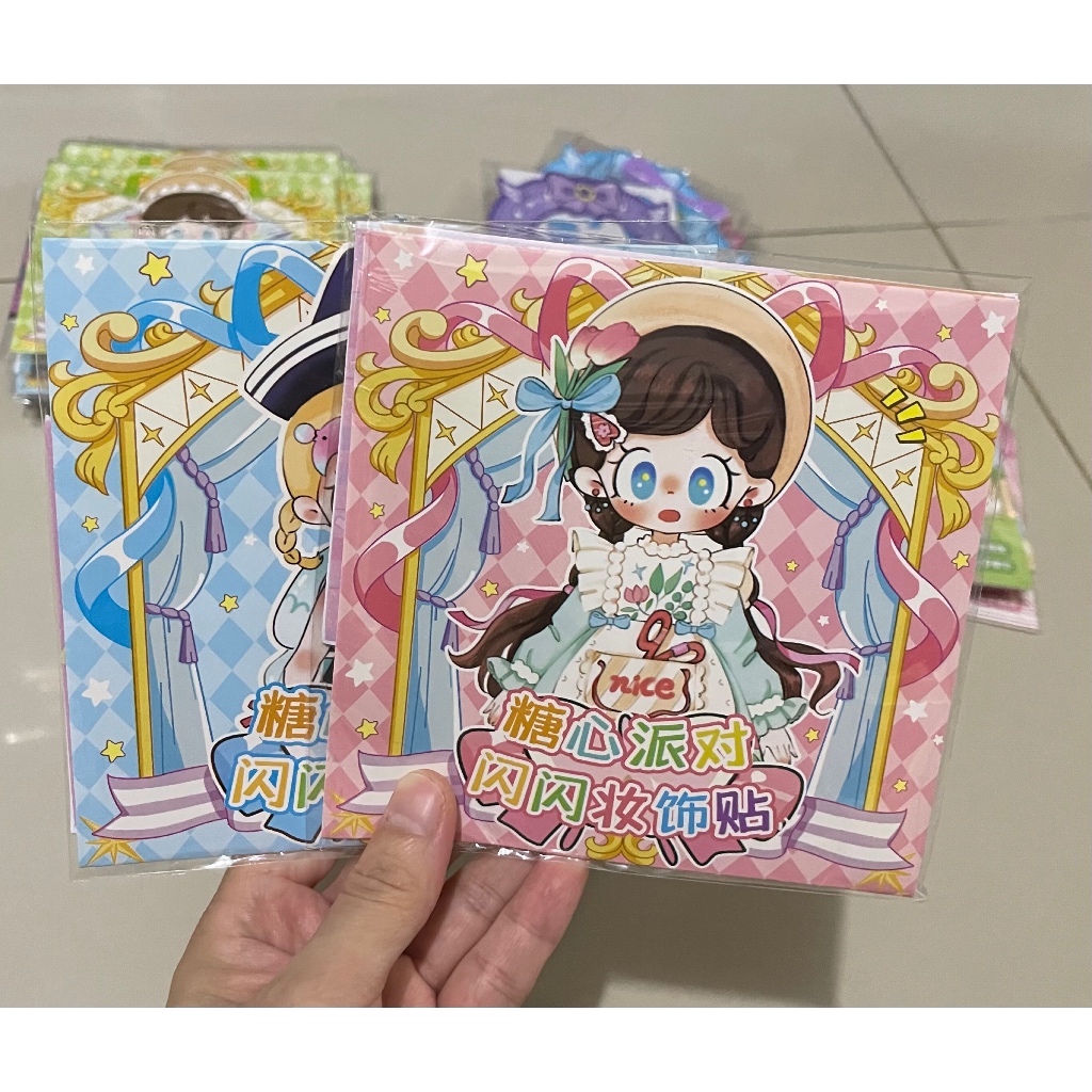Stiker DIY Ganti Wajah Fashion Sticker BP Dress Up Sticker