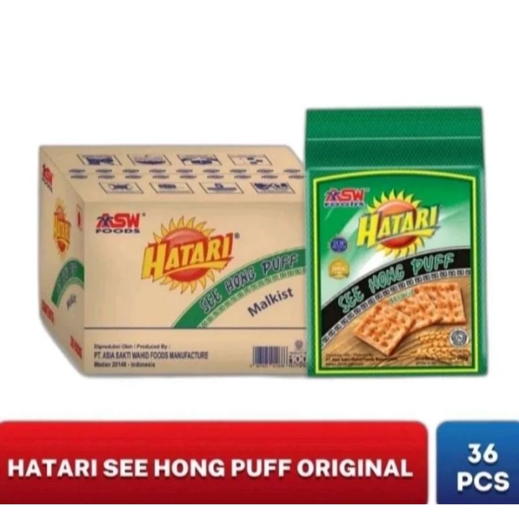 Hatari See Hong Puff Original [ 1 Dus Isi 36 Pack ]