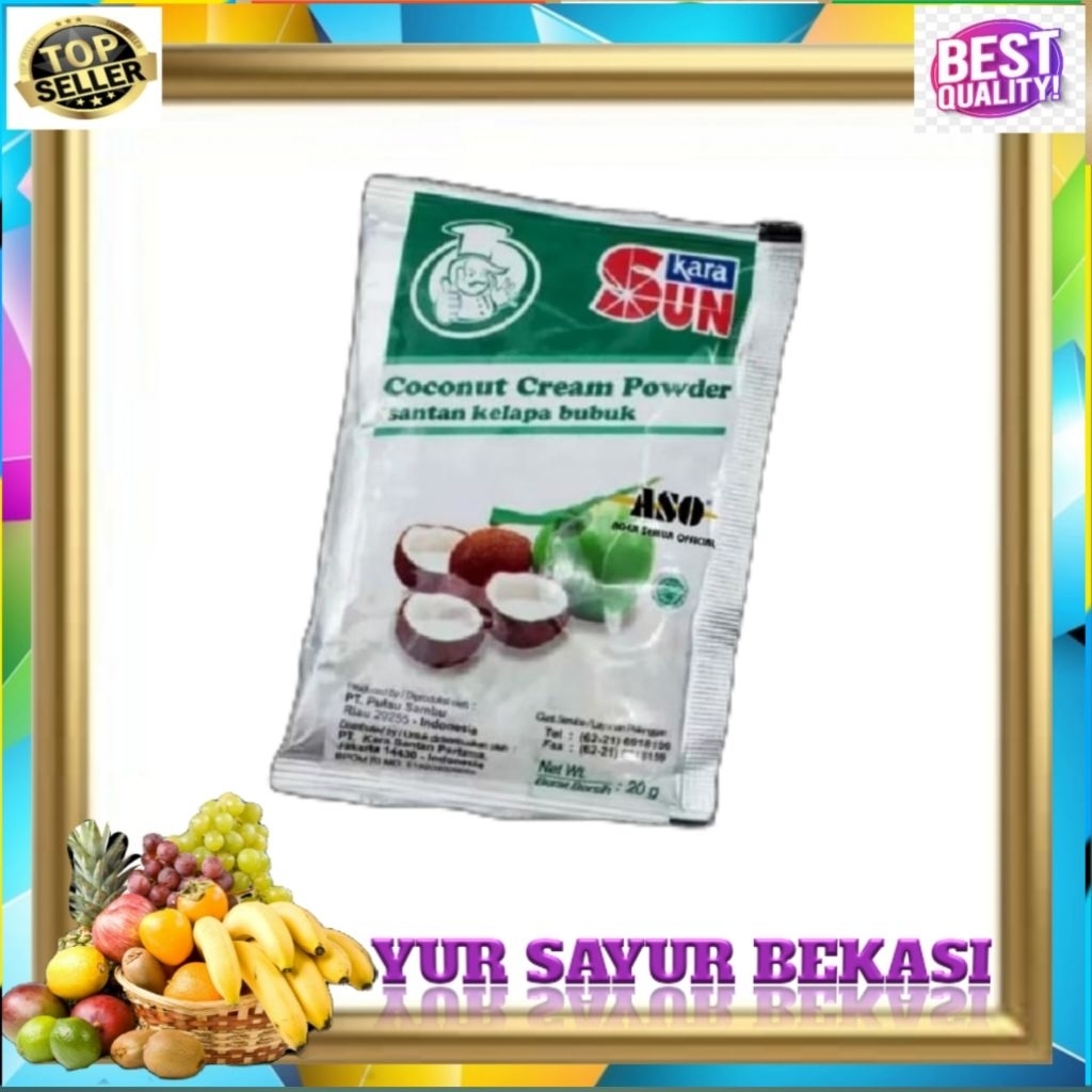 Santan Bubuk Kara 20gr.