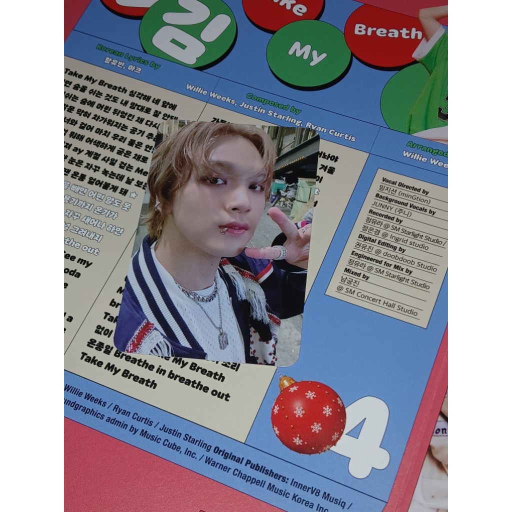 PHOTOCARD OFFICIAL NCT HAECHAN FACT CHECK EVERLINE