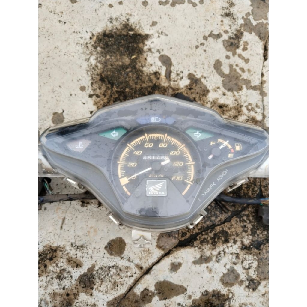 speedometer vario techno karbu 110 techno original copotan