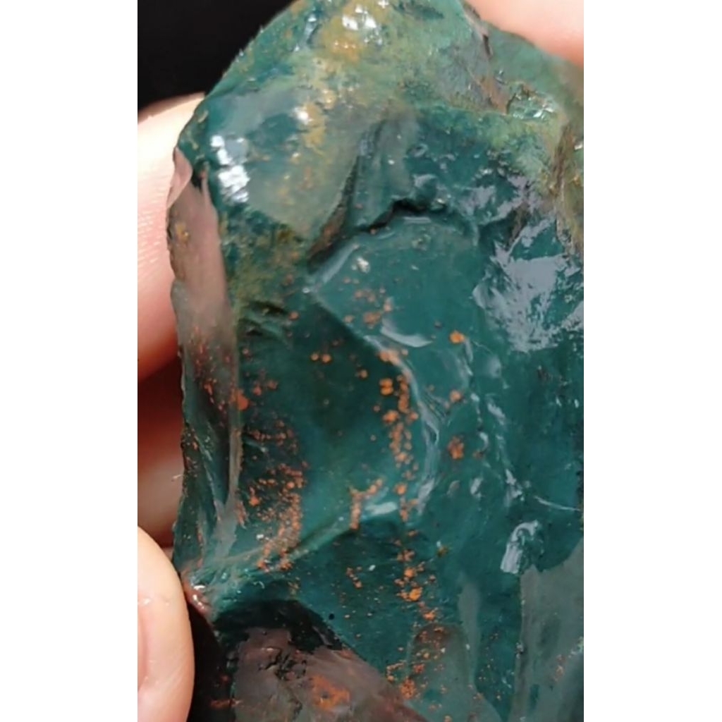 NS 18 - 1,5 Ons - Batu NOGOSUI / BLOOD STONE / Bercak Darah - KLASIK Murah