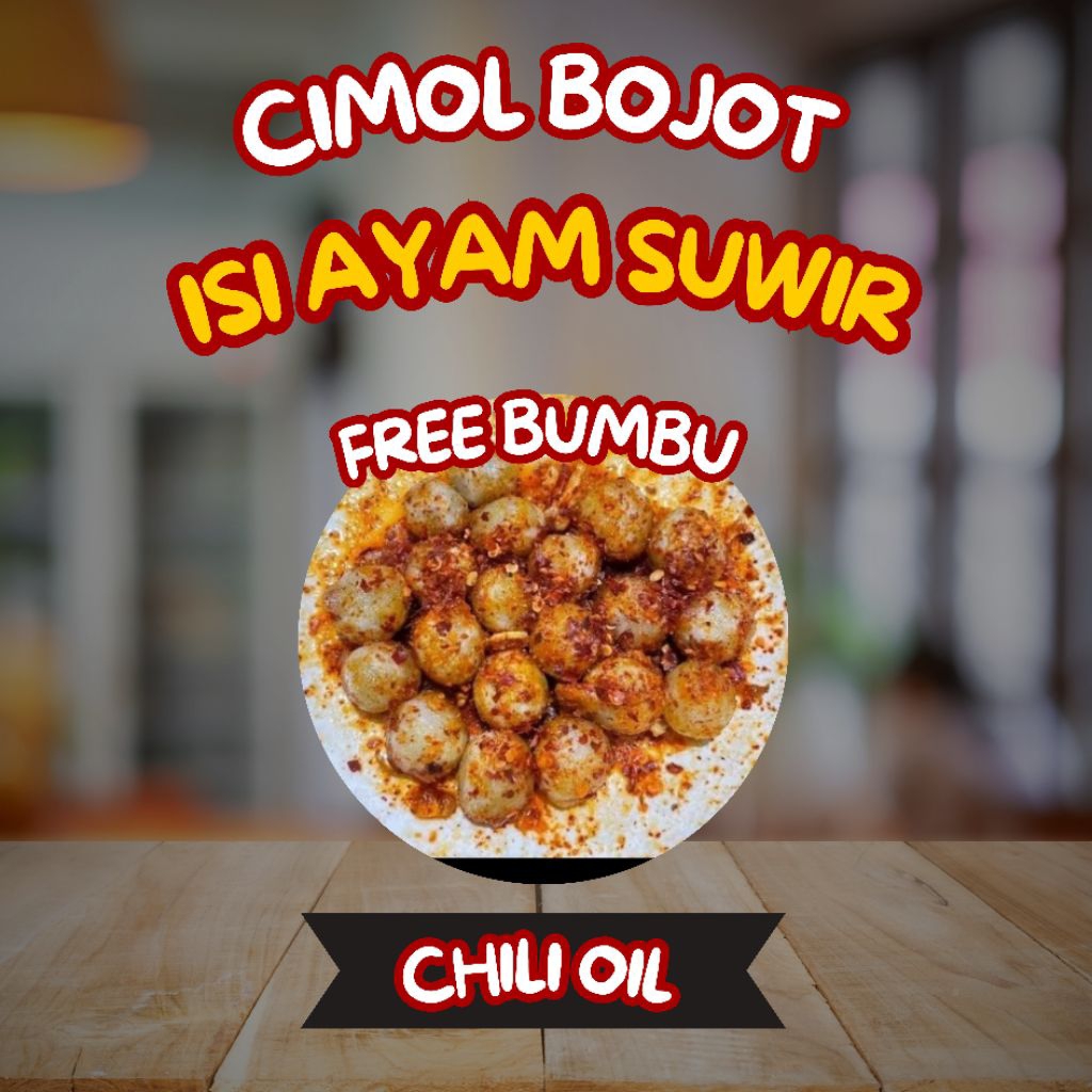 CIMOL BOJOT FROZEN ISI AYAM 25 PCS - PEDAS MAKANAN RINGAN