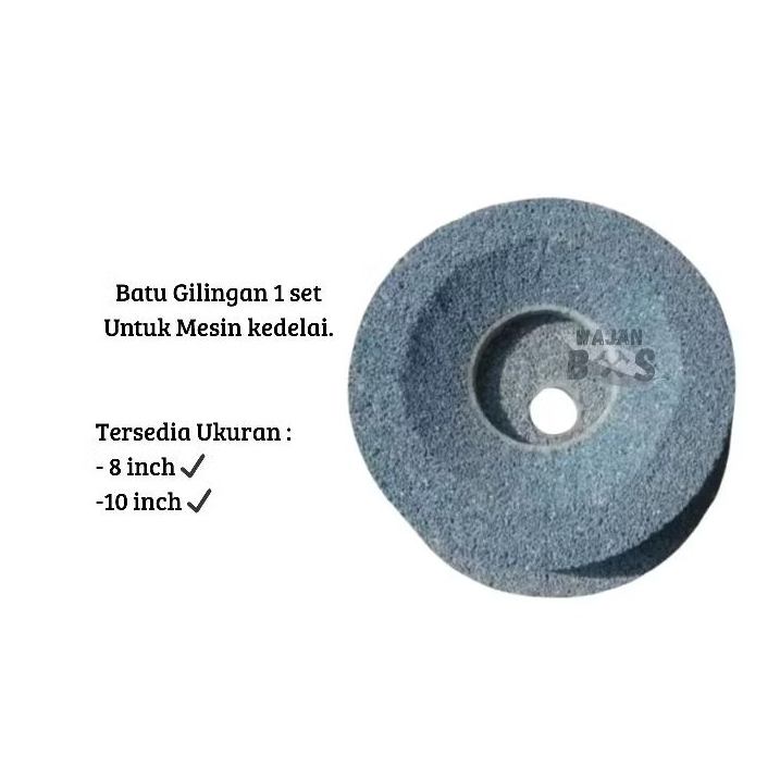 batu gilingan pemecah kedelai tahu tempe batu giling mesin kacang kedelai 8 in
