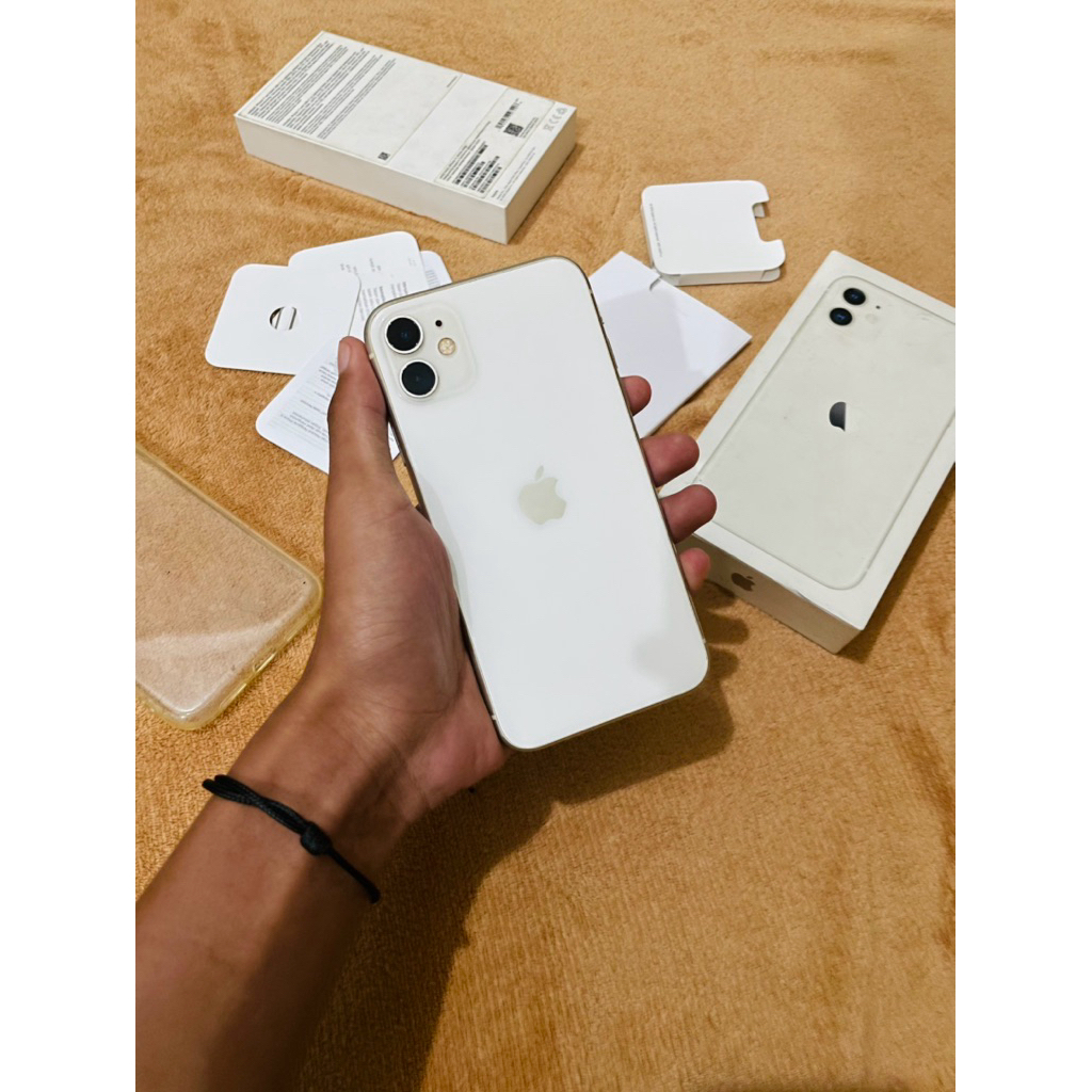 IPhone 11 64GB white resmi iBox