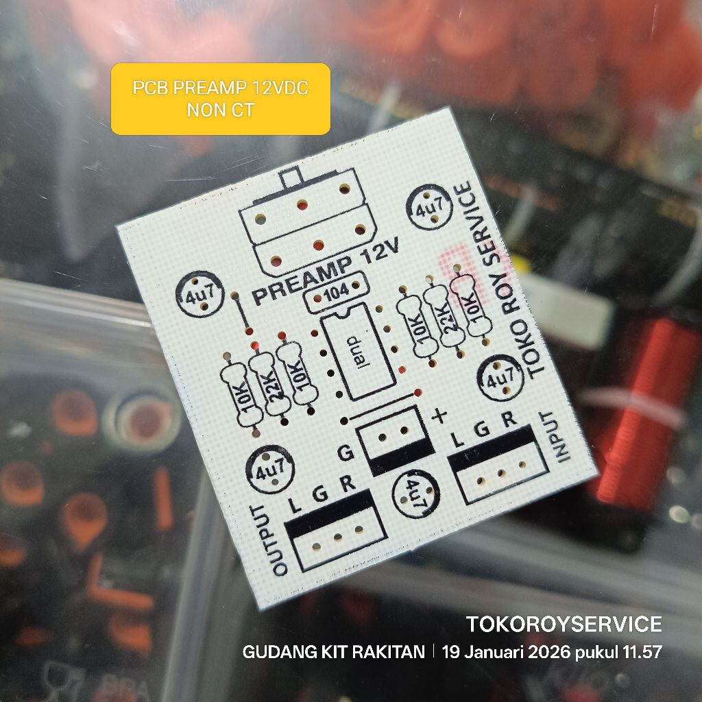 PCB PREAMP audio amplifier Pre amp