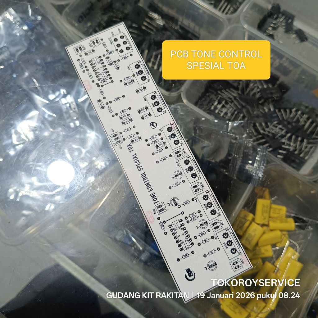 PCB tone control spesial toa power amplifier