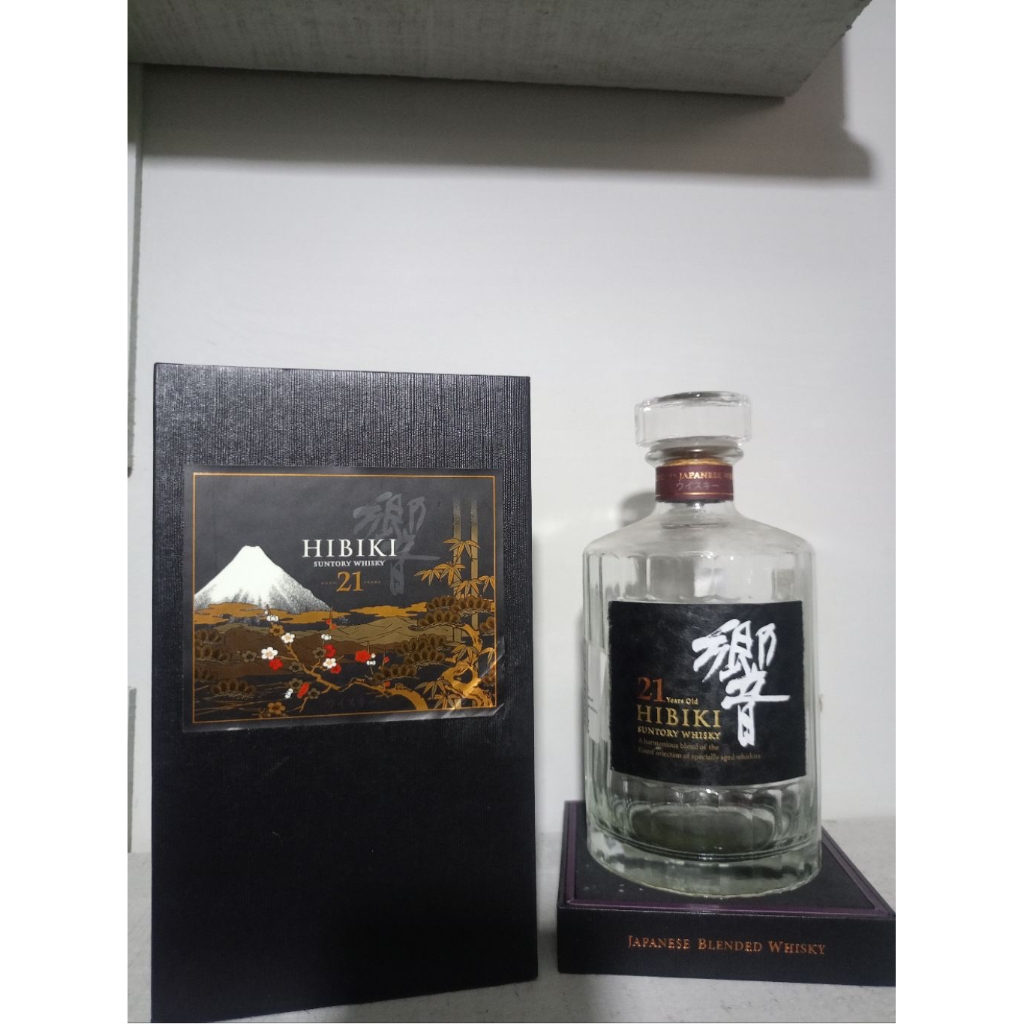 botol bekas hibiki 21 limited edition