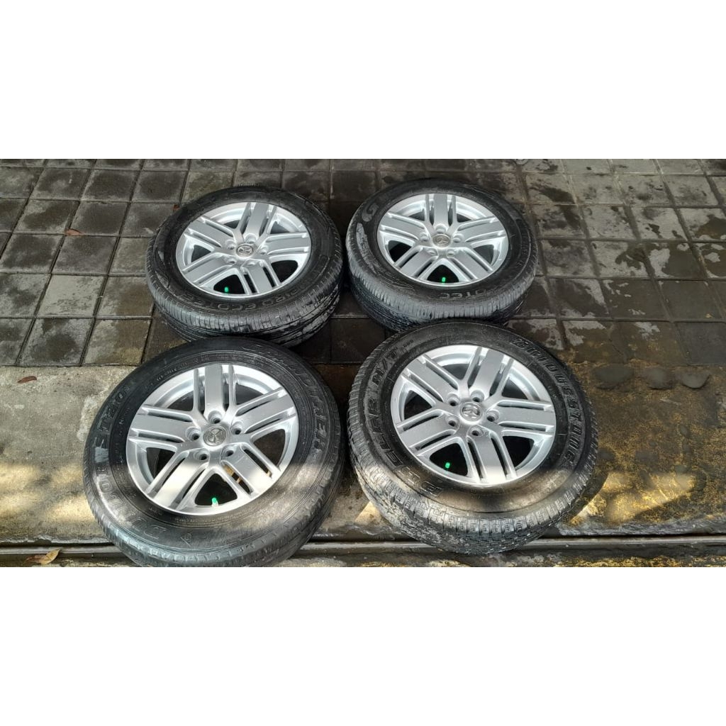 Velg seken mobil oem copotan mazda ring 16 lebar 6 baut 5x114.3 velg only
