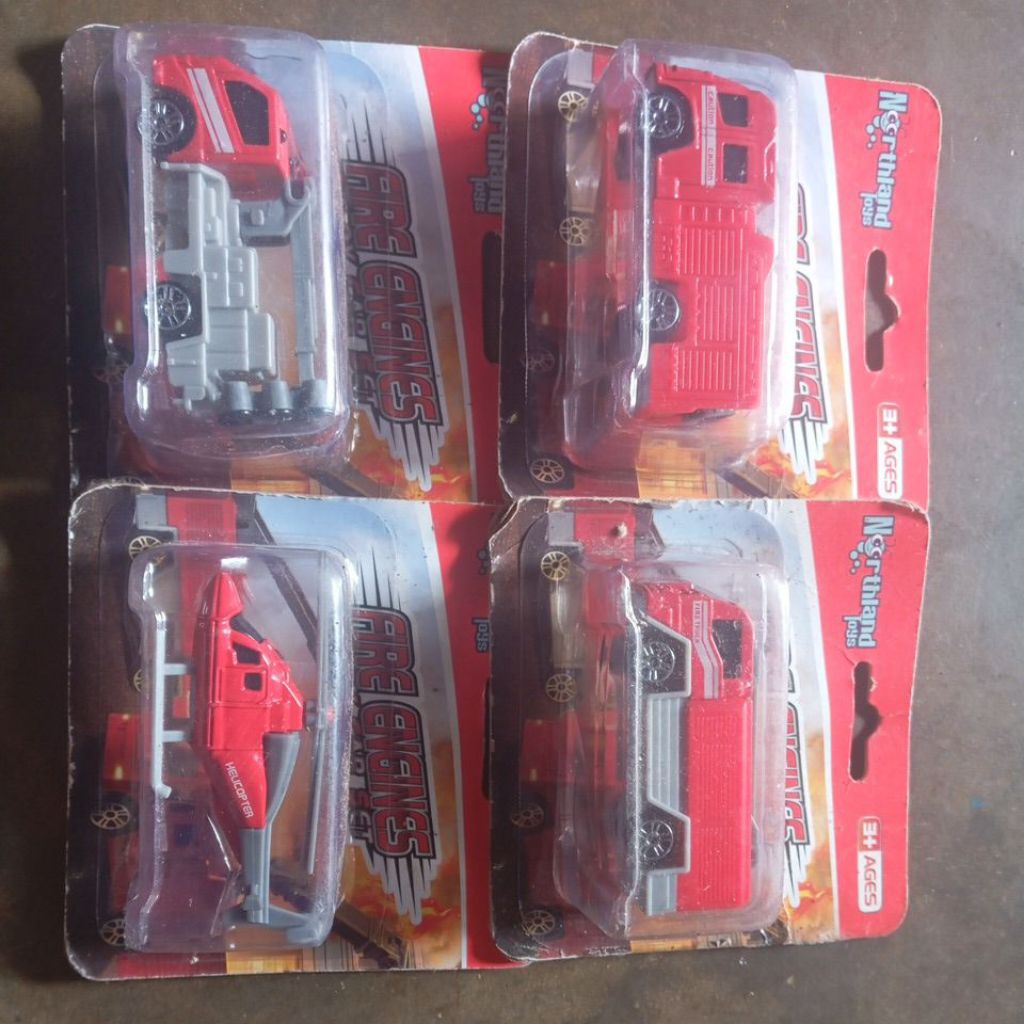 NORTHLAND toys fire engines die cast