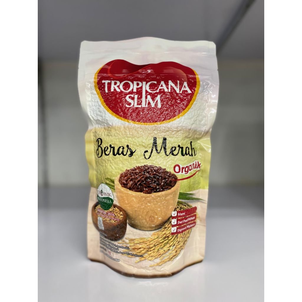 Beras Merah Tropicana Slim 1kg beras merah berkualitas tinggi serat beras merah premium