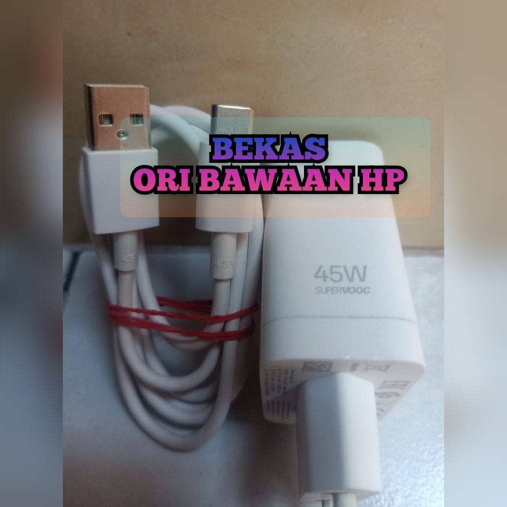 CHARGER REALME 13 Pro ORI BAWAAN HP TIPE C
