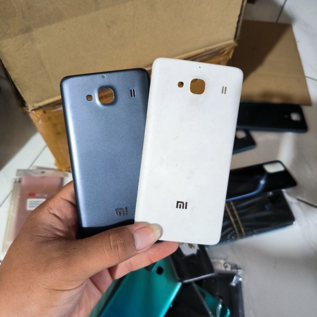 [OBRAL MINUSAN LAYAK PAKAI] BACKDOOR CASING COVER REDMI 2 / 2S ORIGINAL